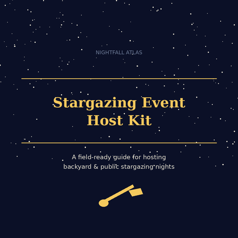 Stargazing Event Host Kit